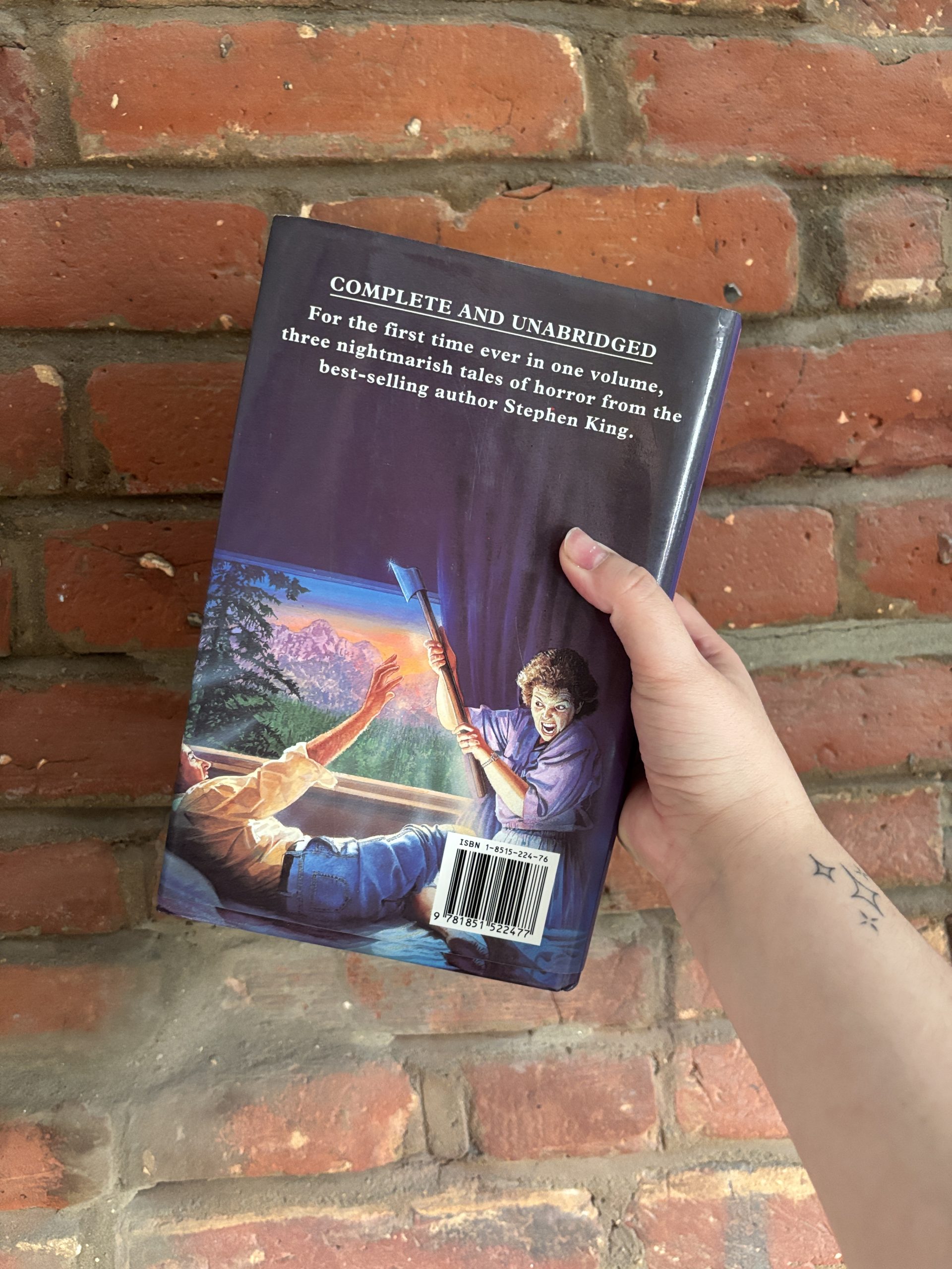 Stephen King Omnibus 1992 back cover