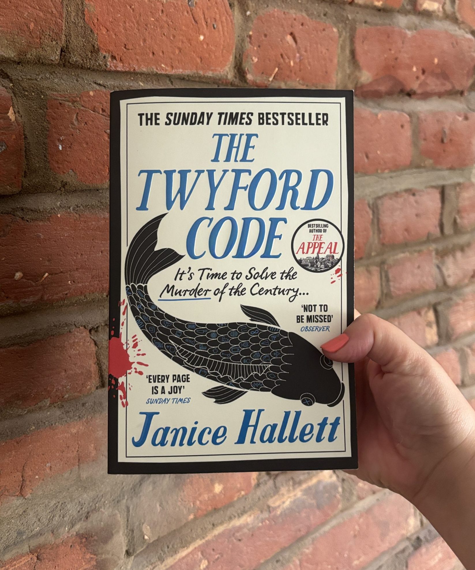 The Twyford Code Janice Hallett Book Cover