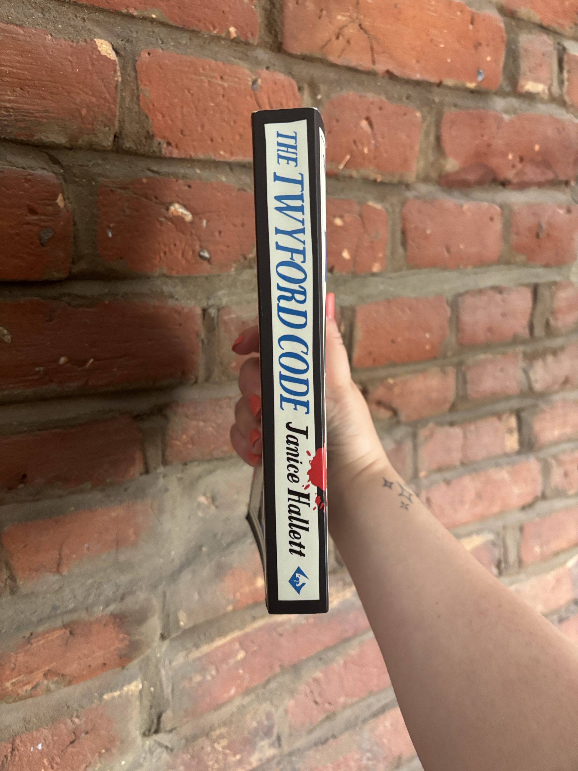 The Twyford Code Janice Hallett Book spine