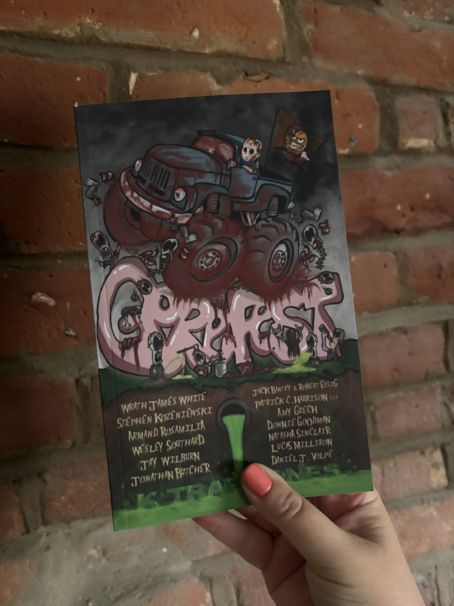 Gorefest Extreme Horror anthology book cover