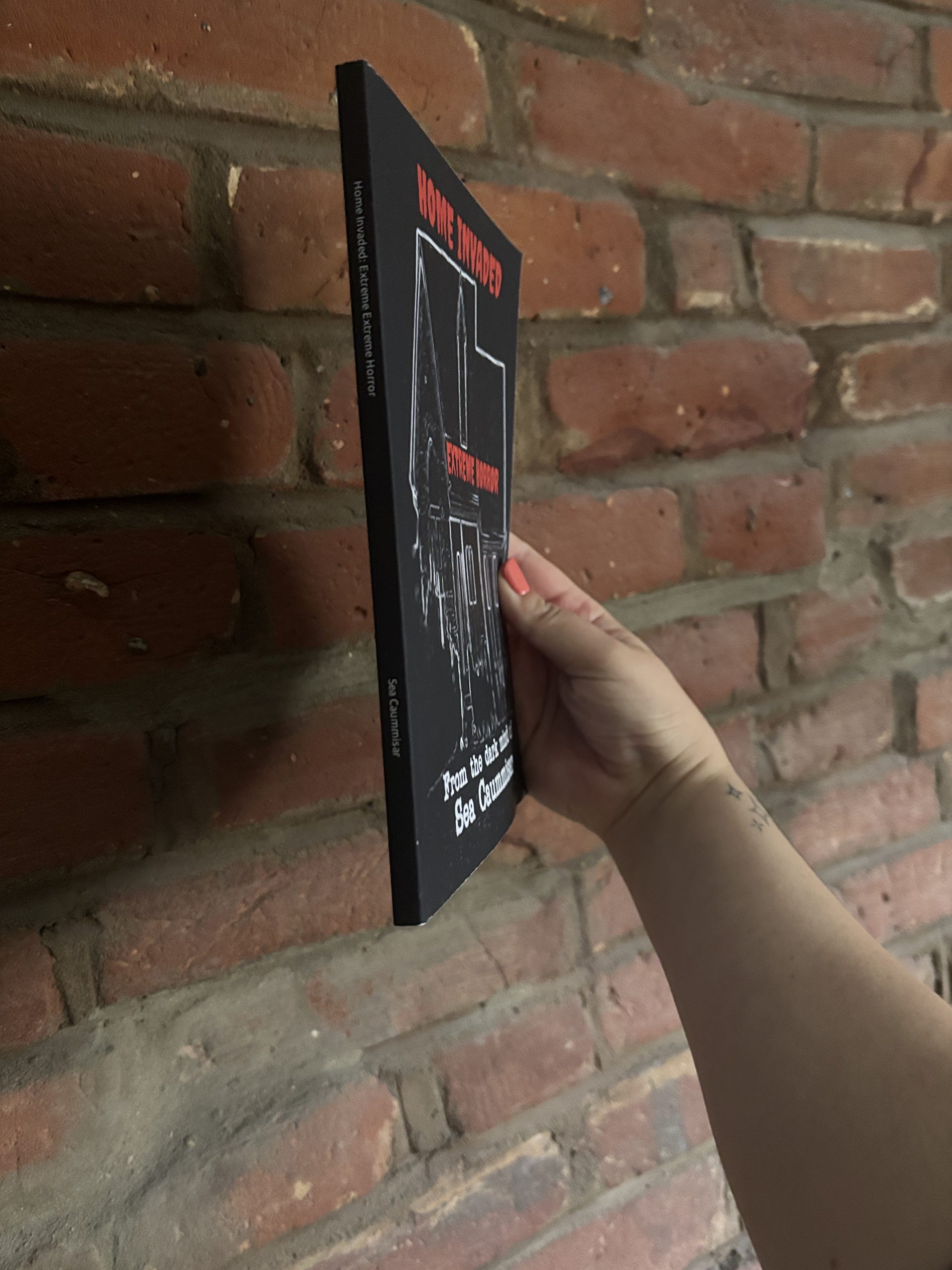 Home Invaded Extreme Horror book spine