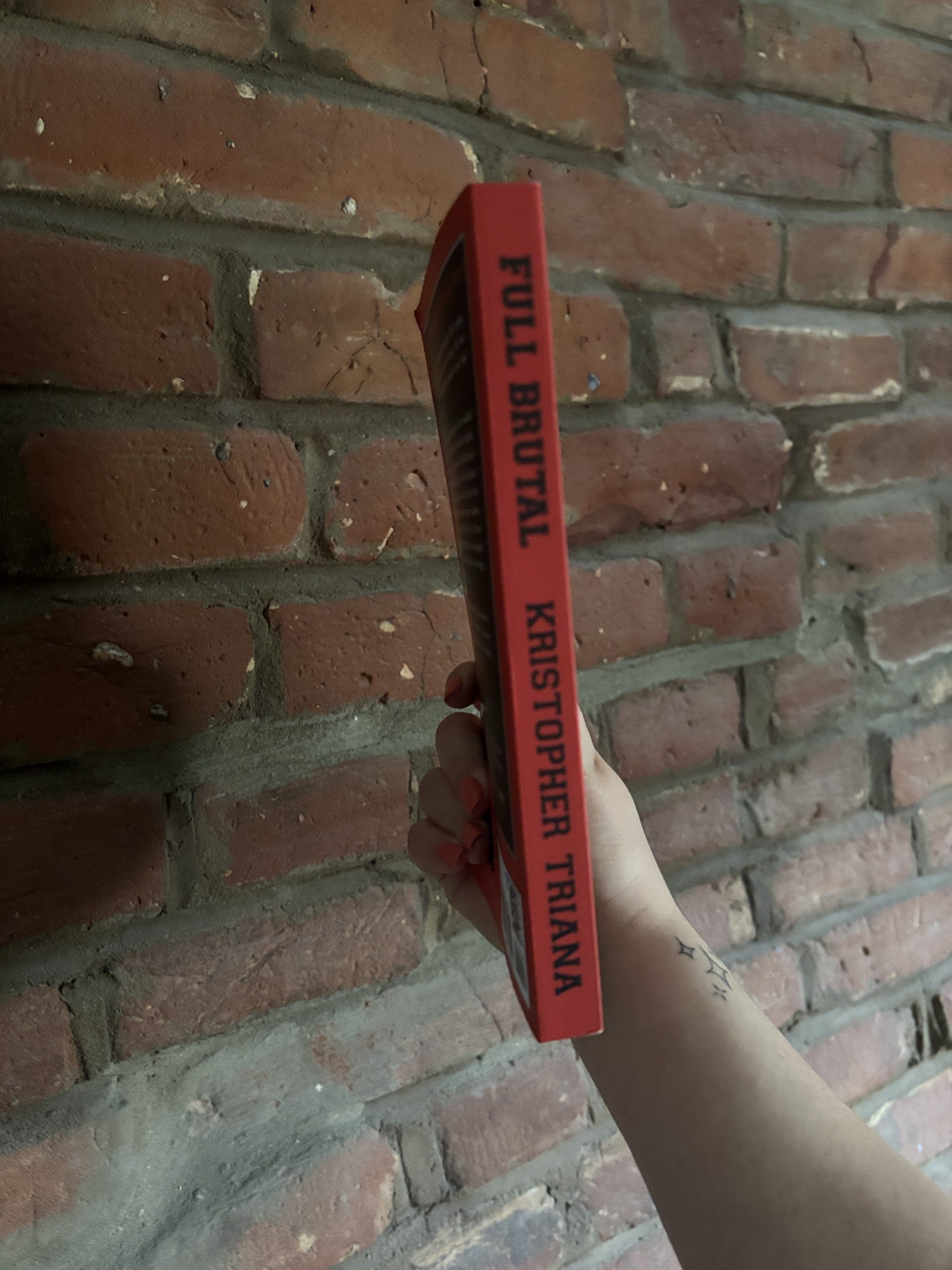 Full Brutal Kristopher Triana book spine