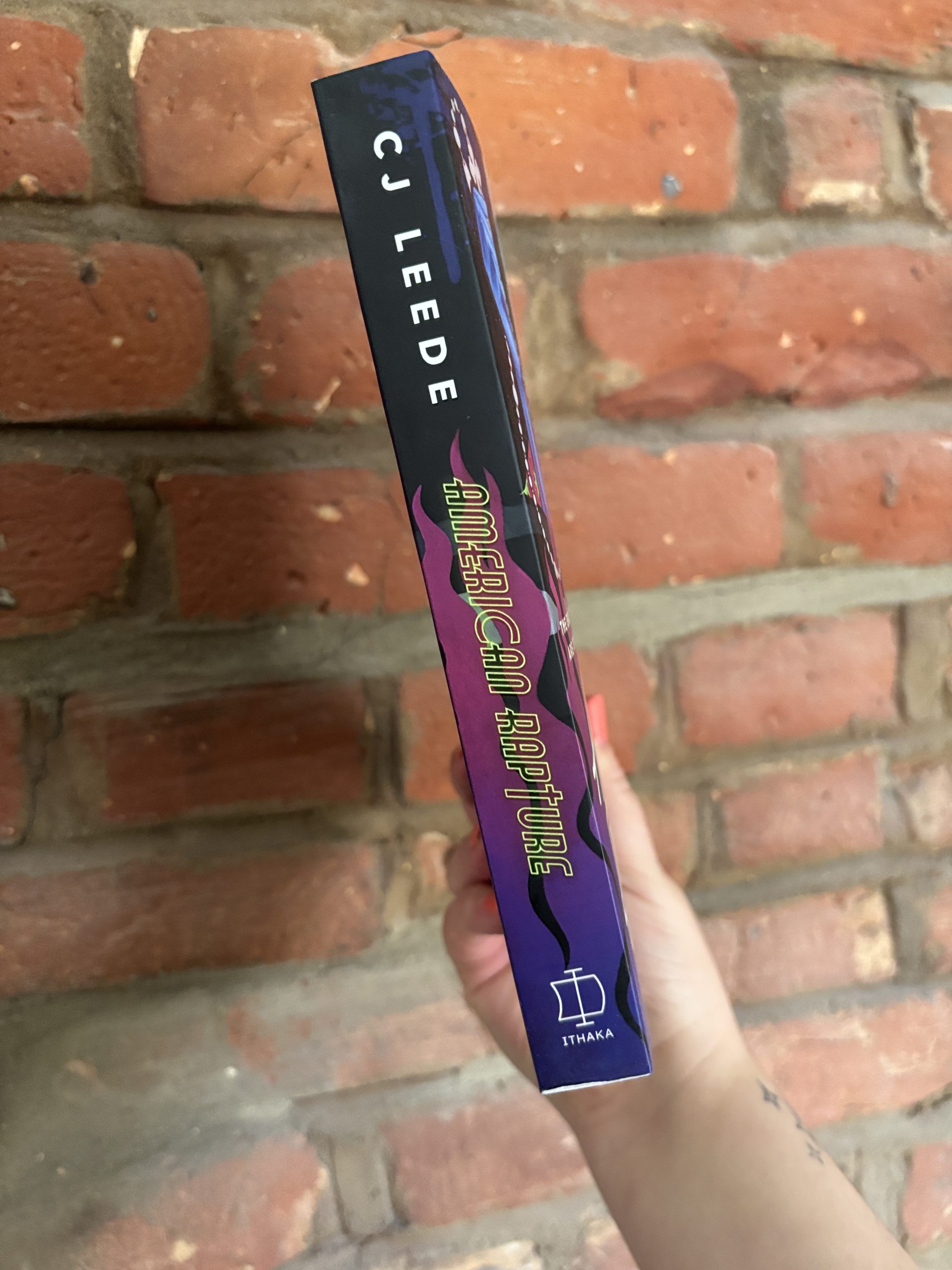 American Rapture CJ Leede book spine