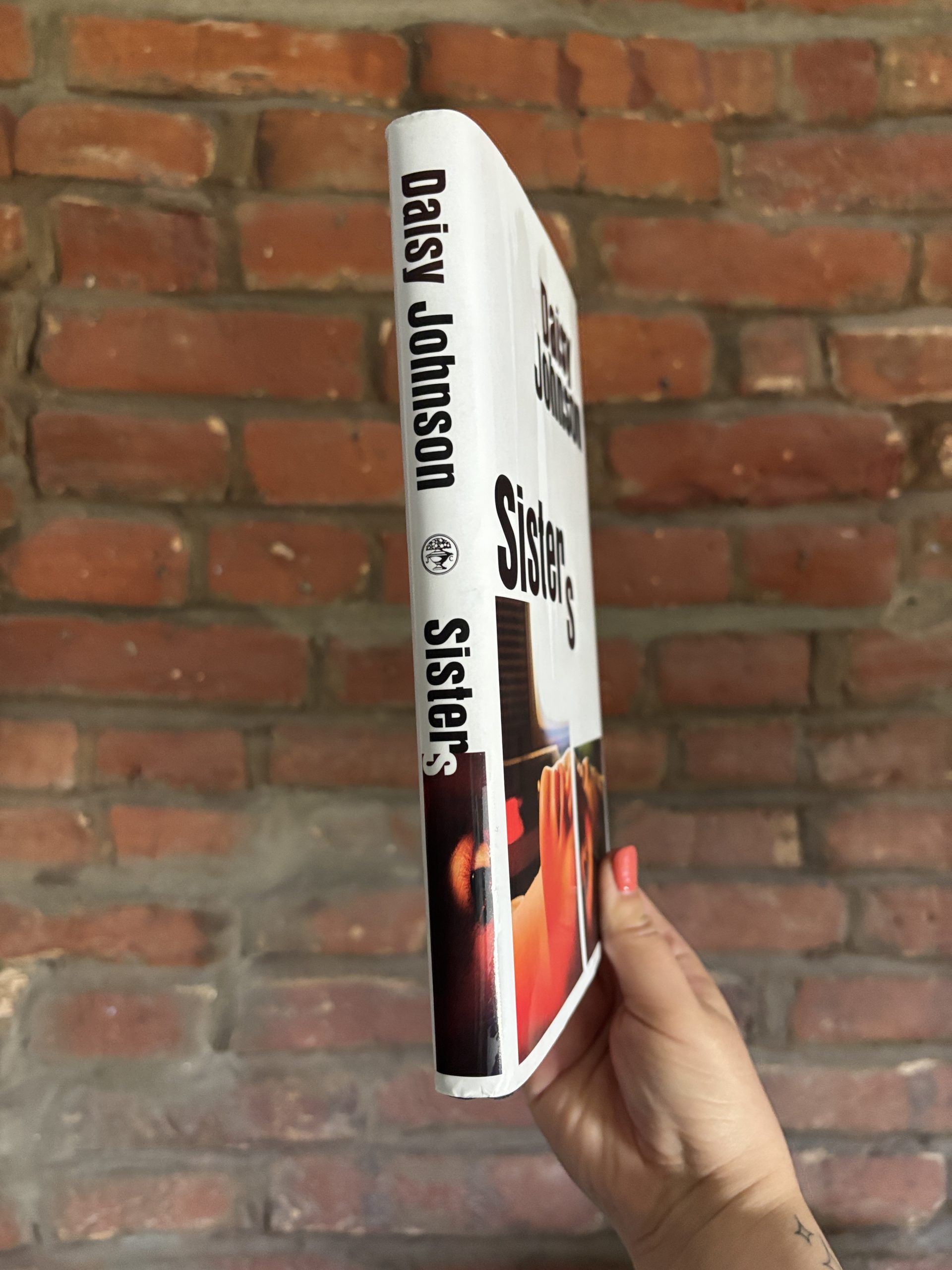 Daisy Johnson Sisters hardback book spine