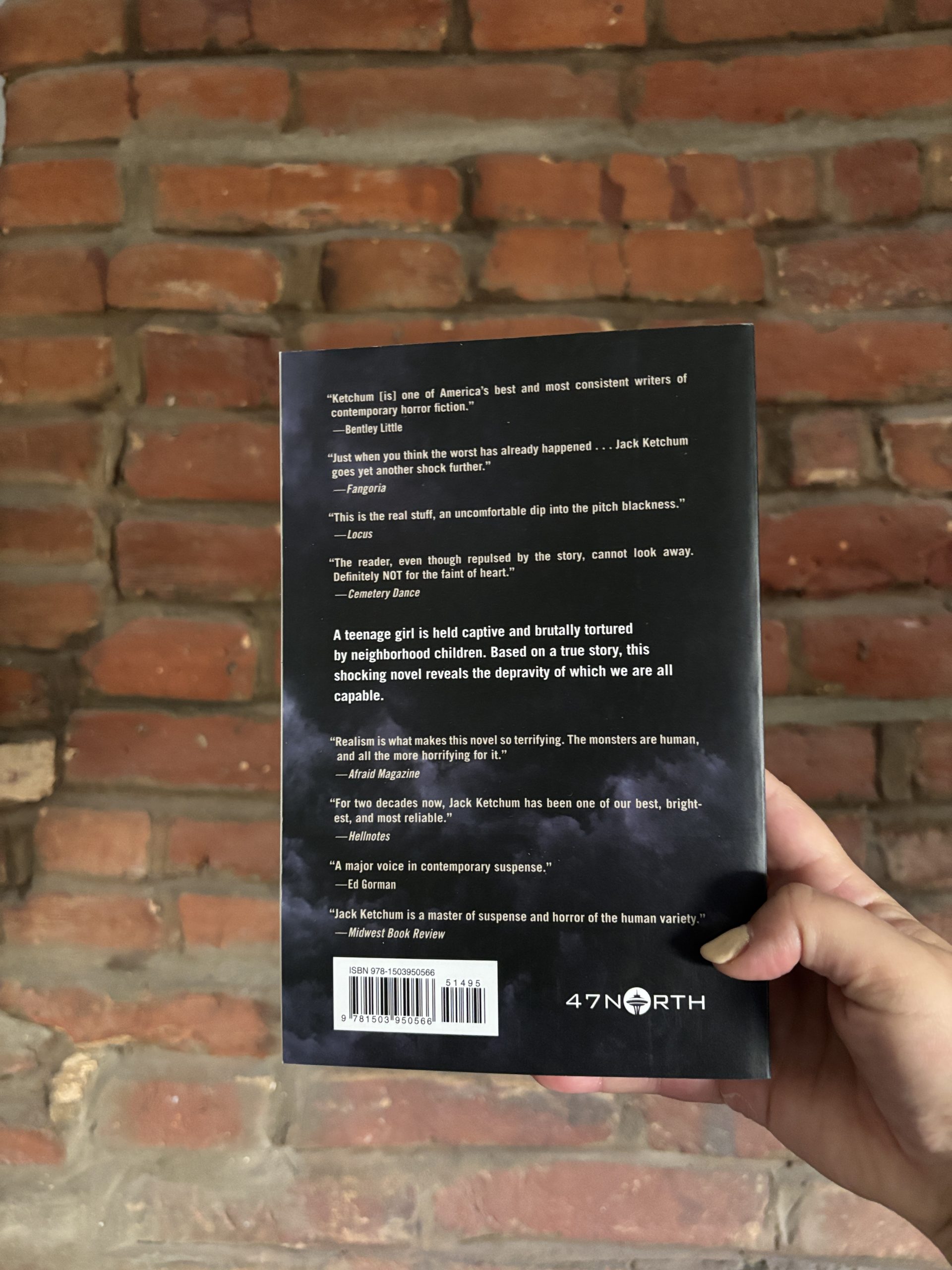 Jack Ketchum The Girl Next Door back cover