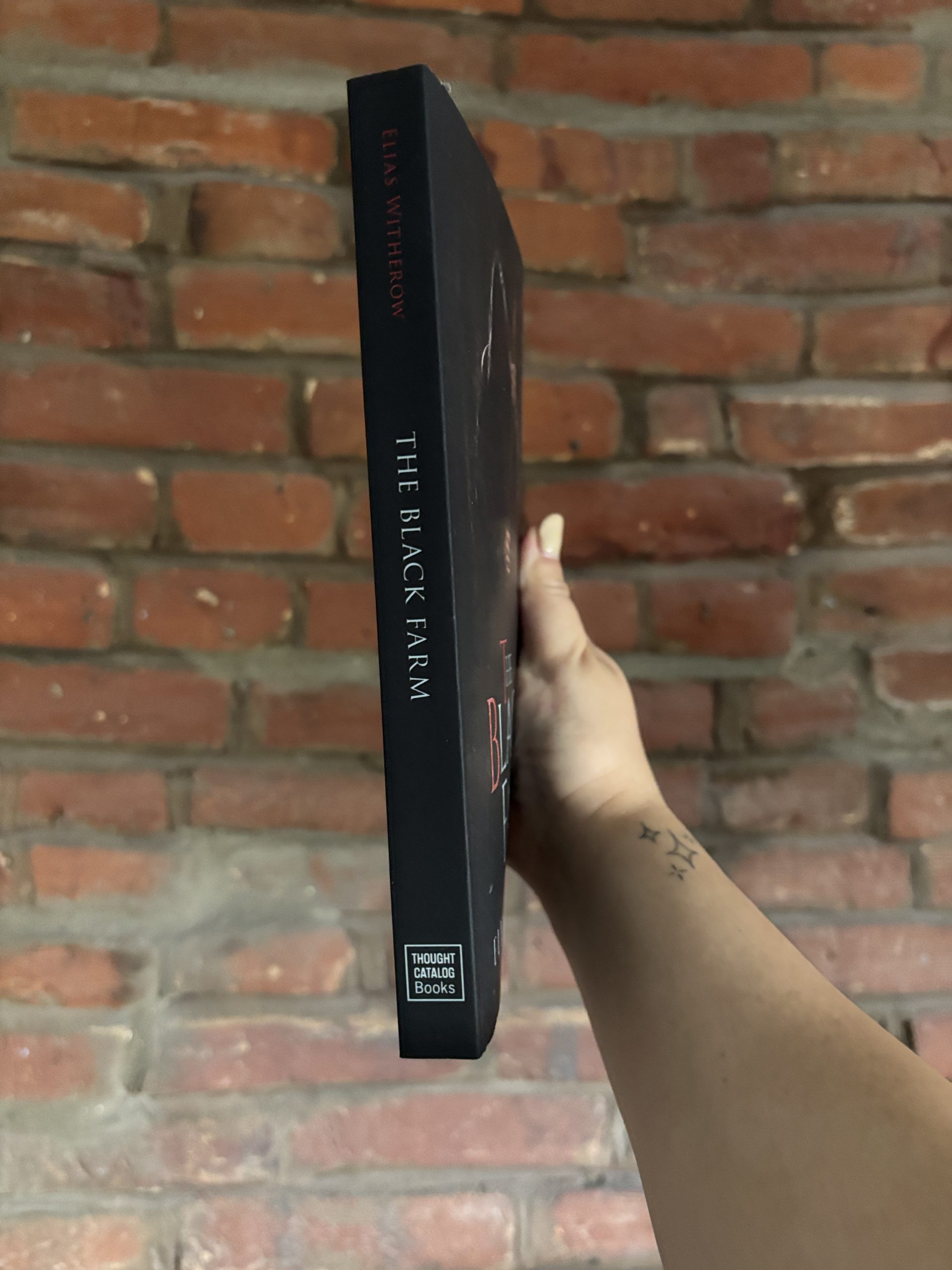 The Black Farm Elias Witherow book spine