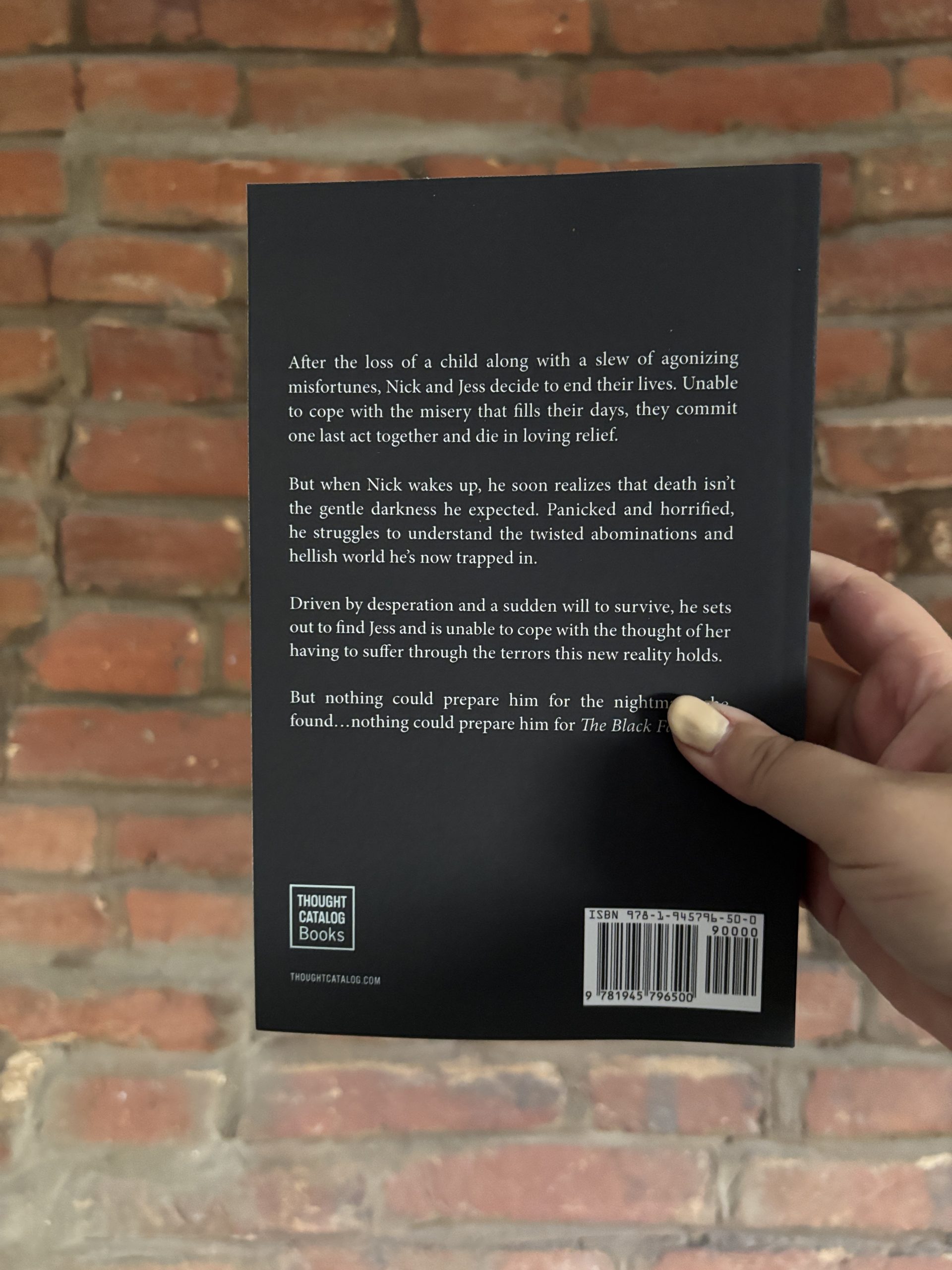 The Black Farm Elias Witherow back cover