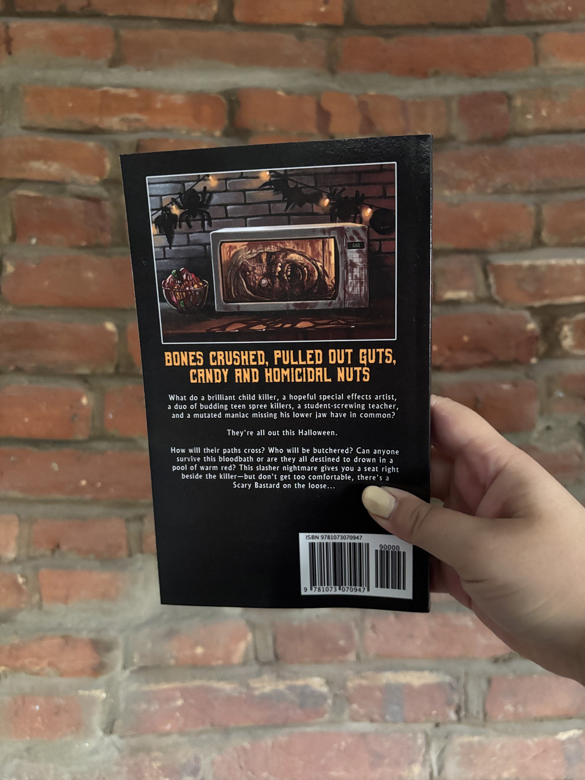 Scary Bastard Aron Beauregard back cover