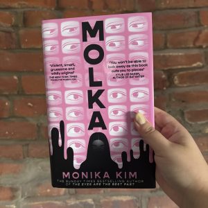 Molka Monika Kim hardcover book cover