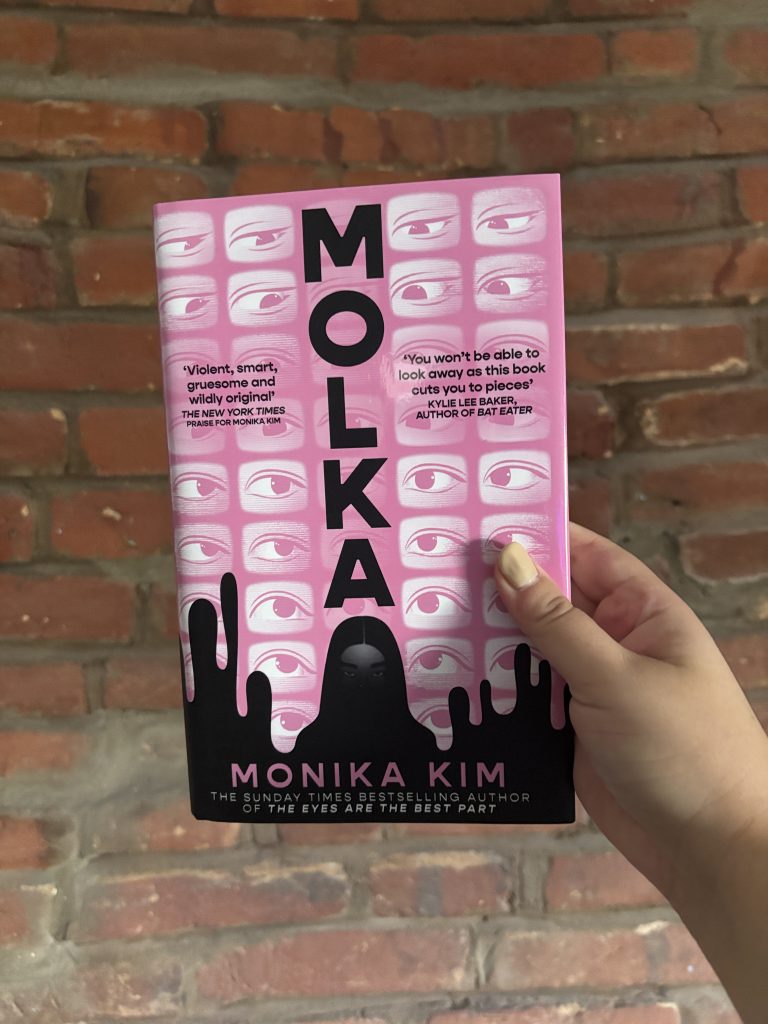Molka Monika Kim hardcover book cover