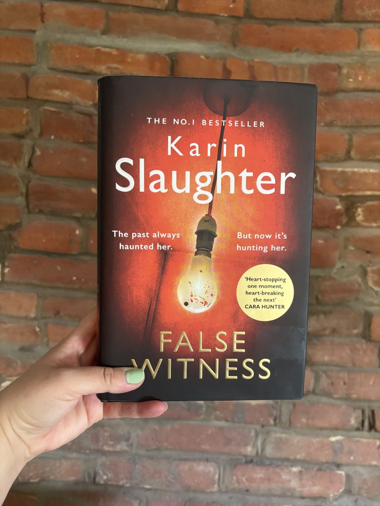 Karin Slaughter False Witness book cover secondhand