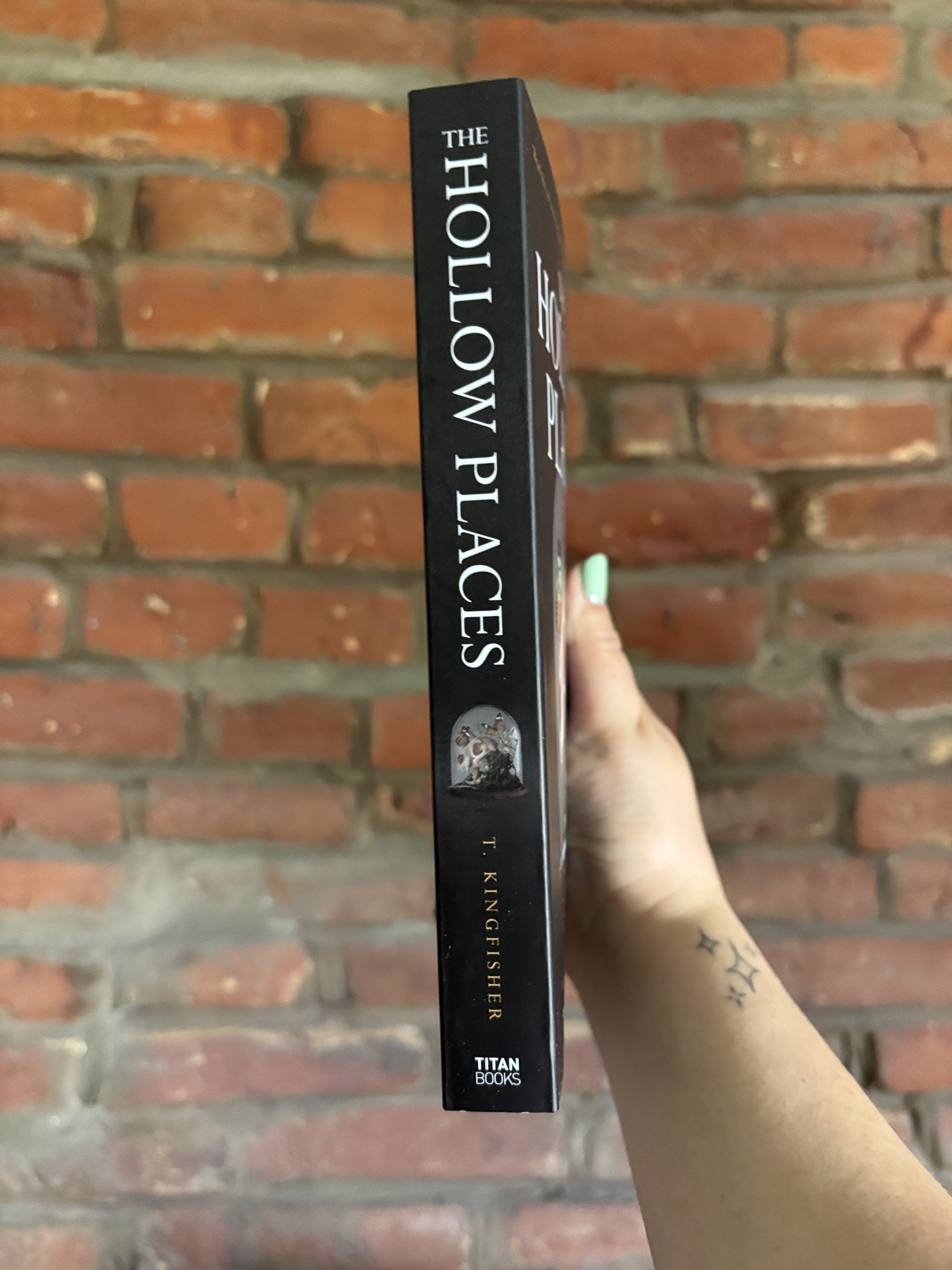 The Hollow Places T. Kingfisher book spine