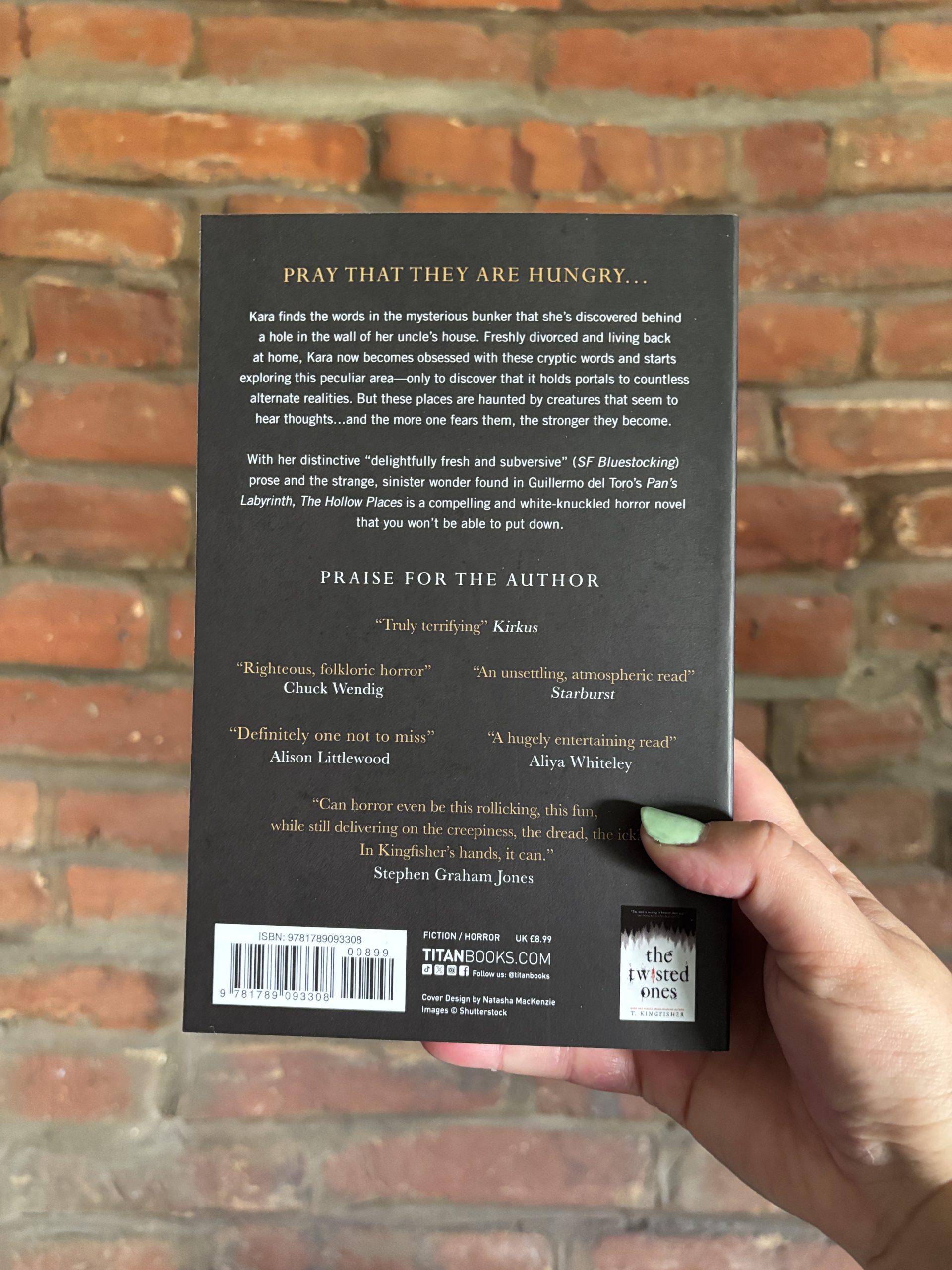 The Hollow Places T. Kingfisher back cover