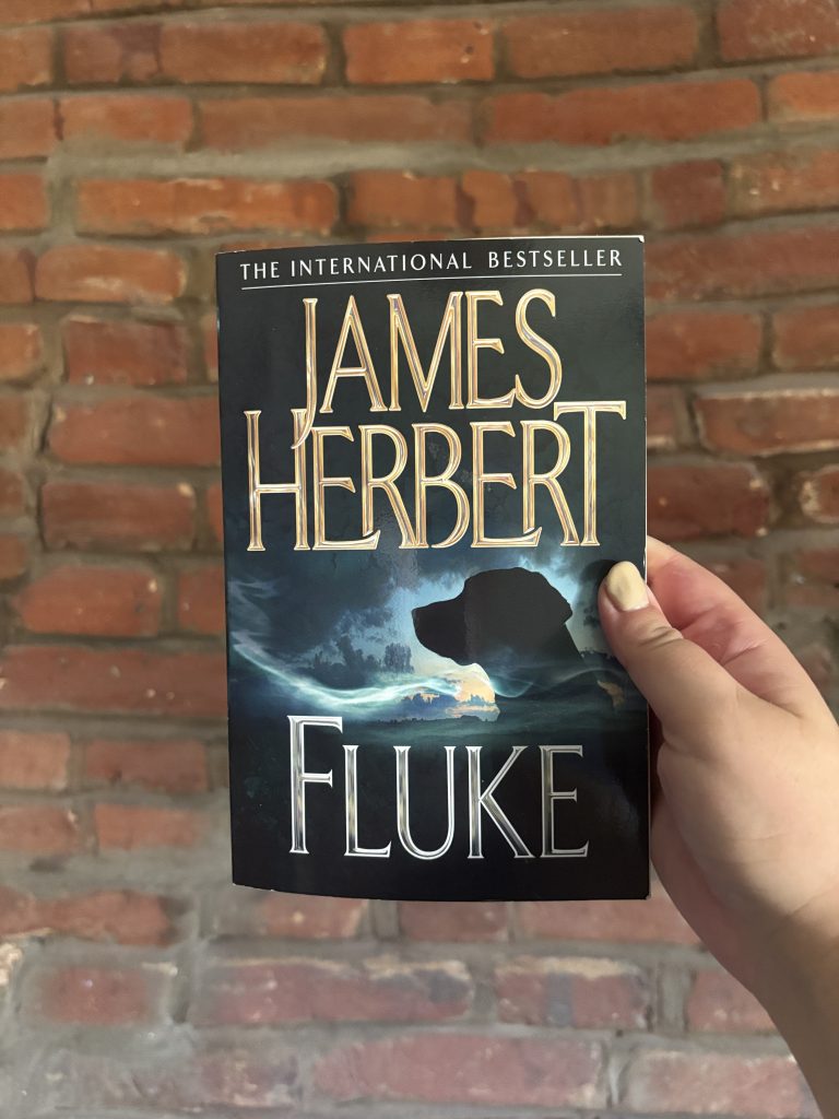 James Herbert Fluke secondhand book cover