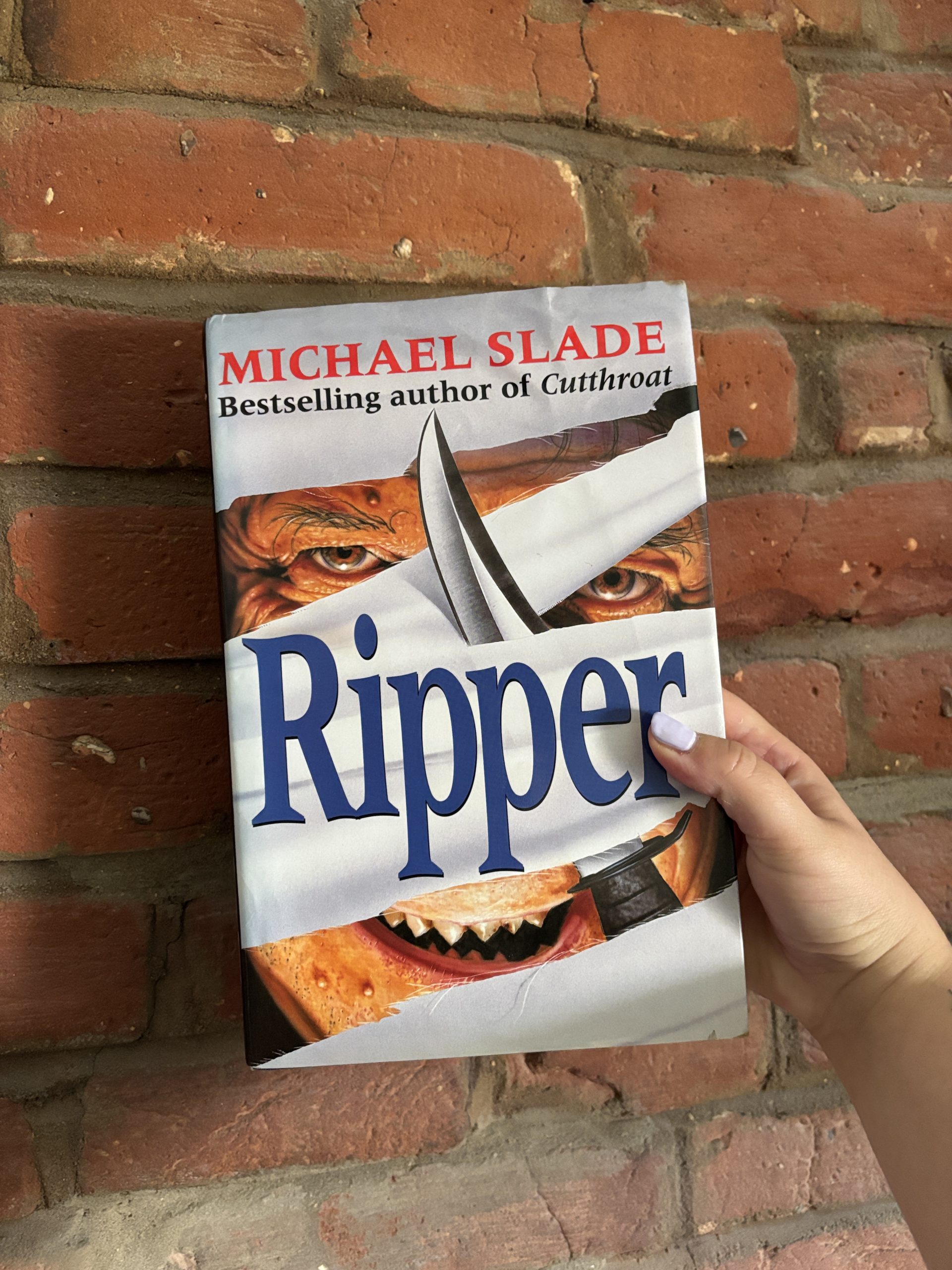 Ripper by Michael Slade secondhand book cover