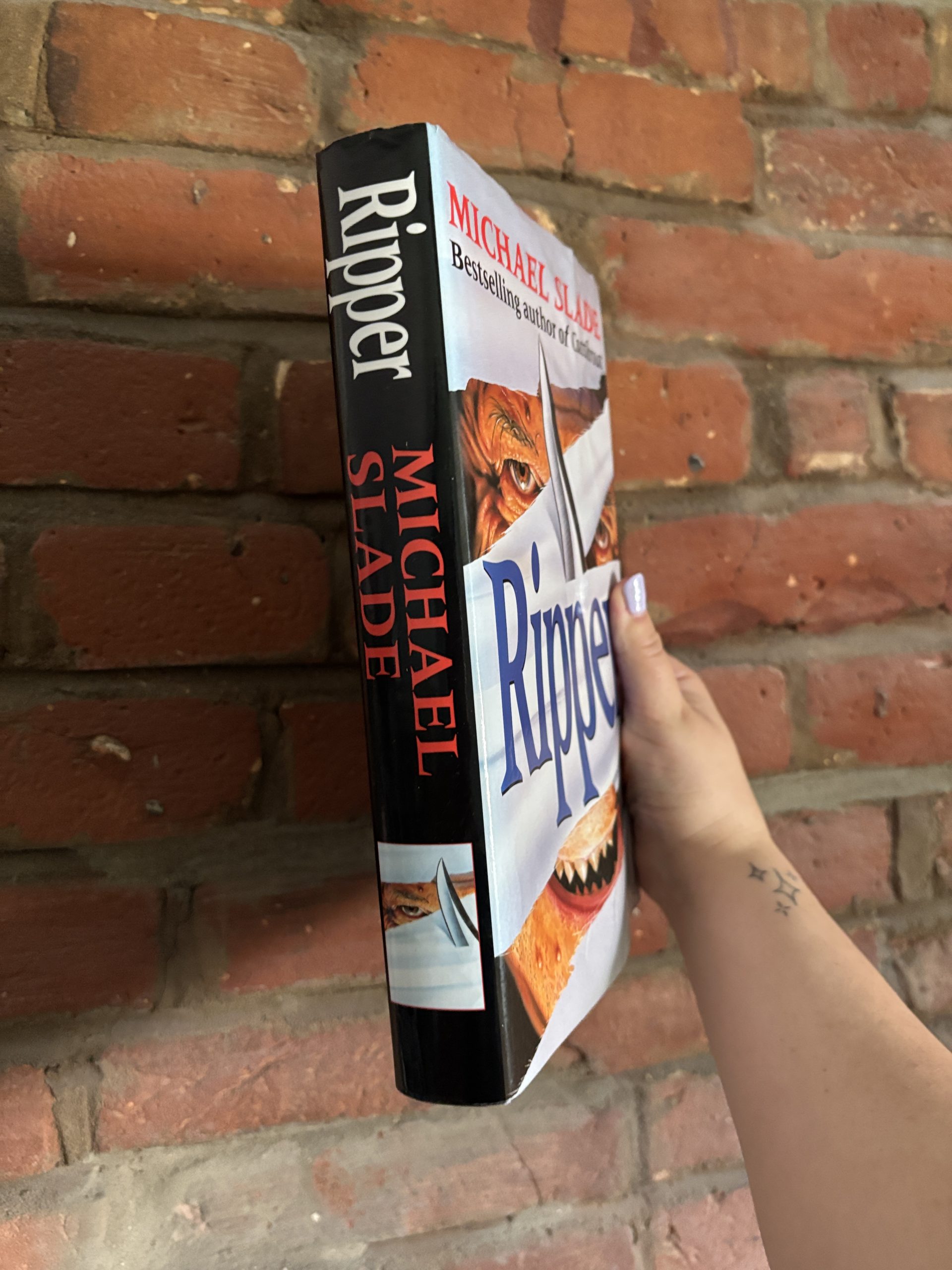 Ripper by Michael Slade secondhand book spine