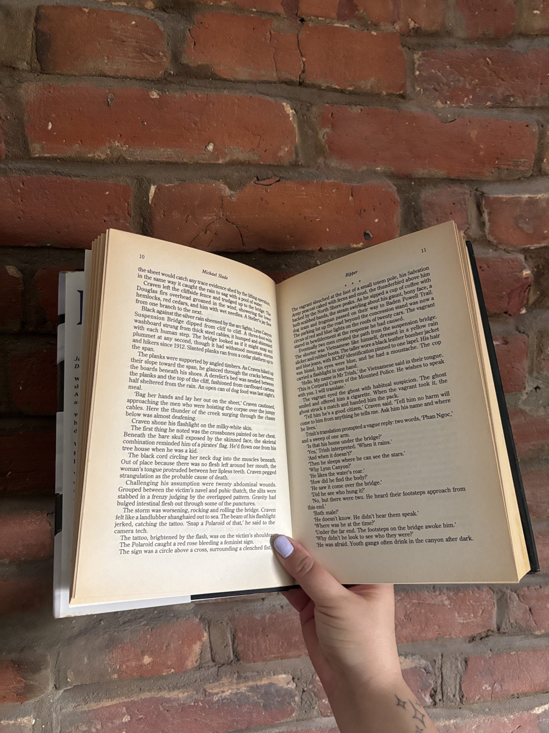 Ripper by Michael Slade secondhand condition