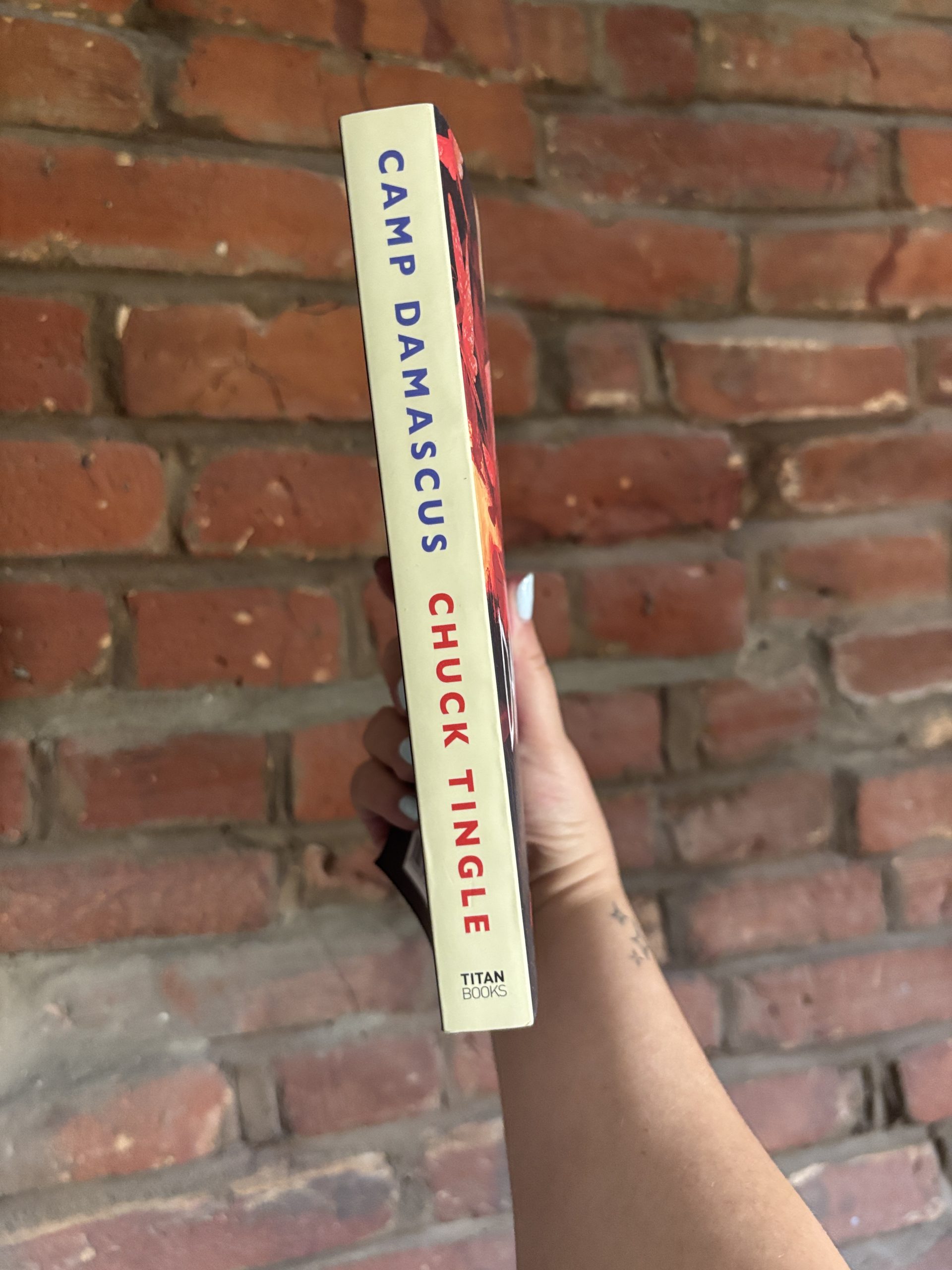 Camp Damascus Chuck Tingle book spine