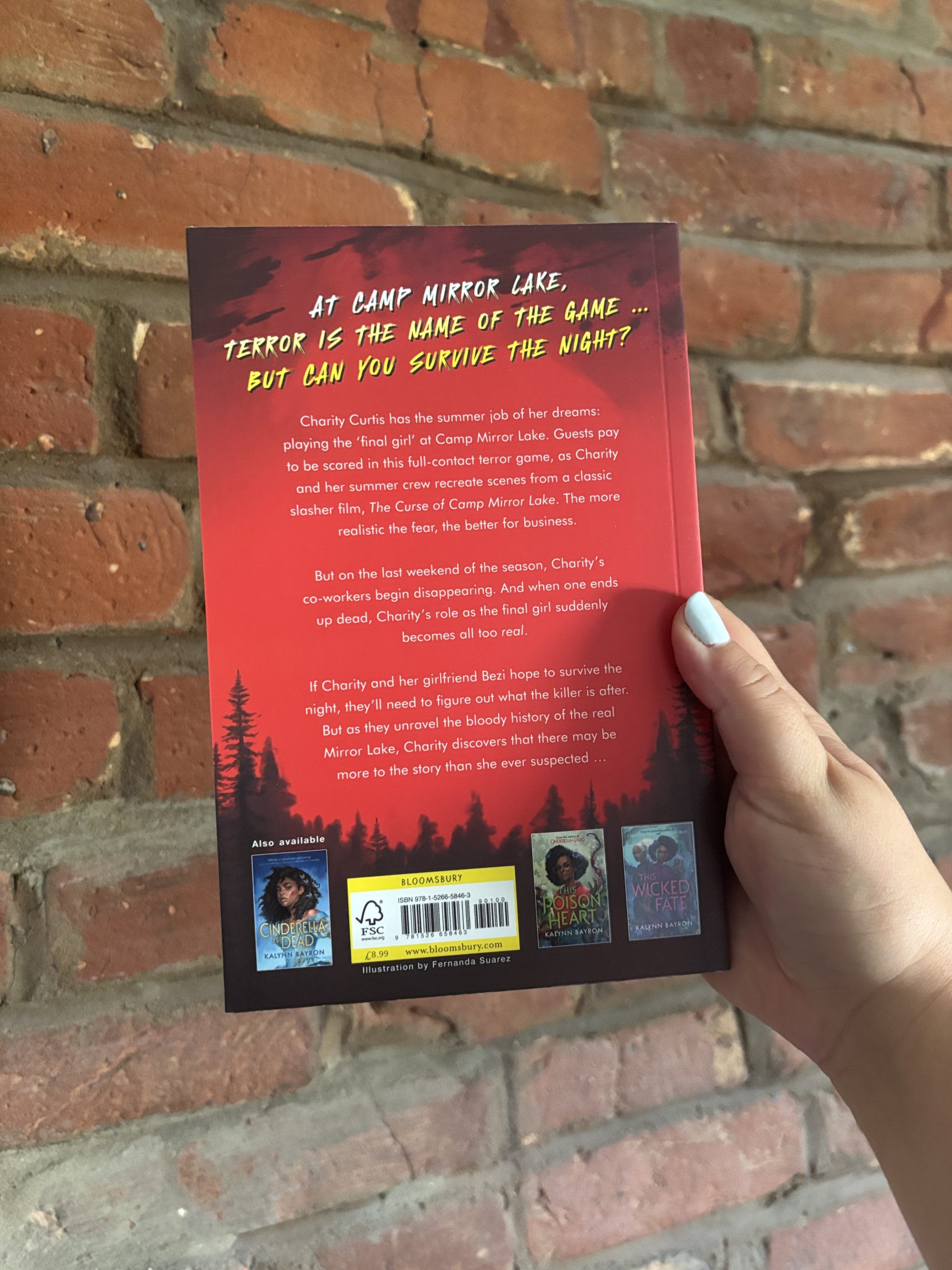 You're Not Supposed To Die Tonight Kalynn Bayron back cover