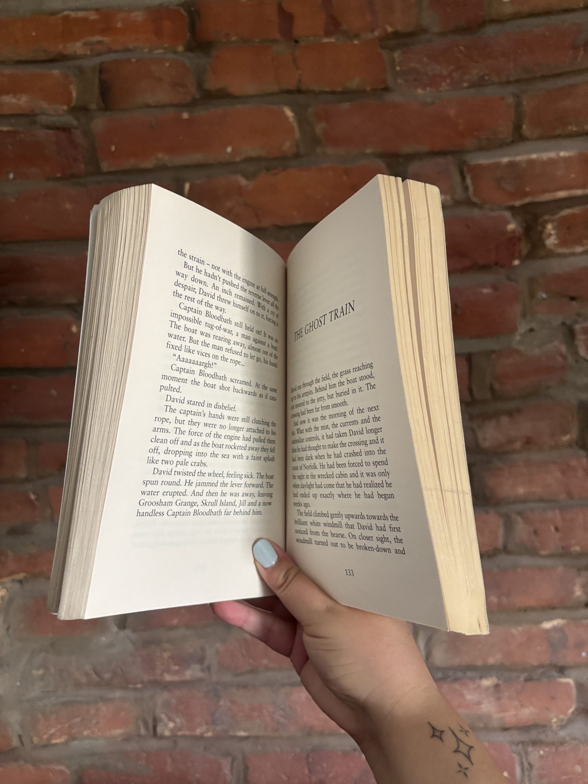Groosham Grange Anthony Horowitz secondhand inside page