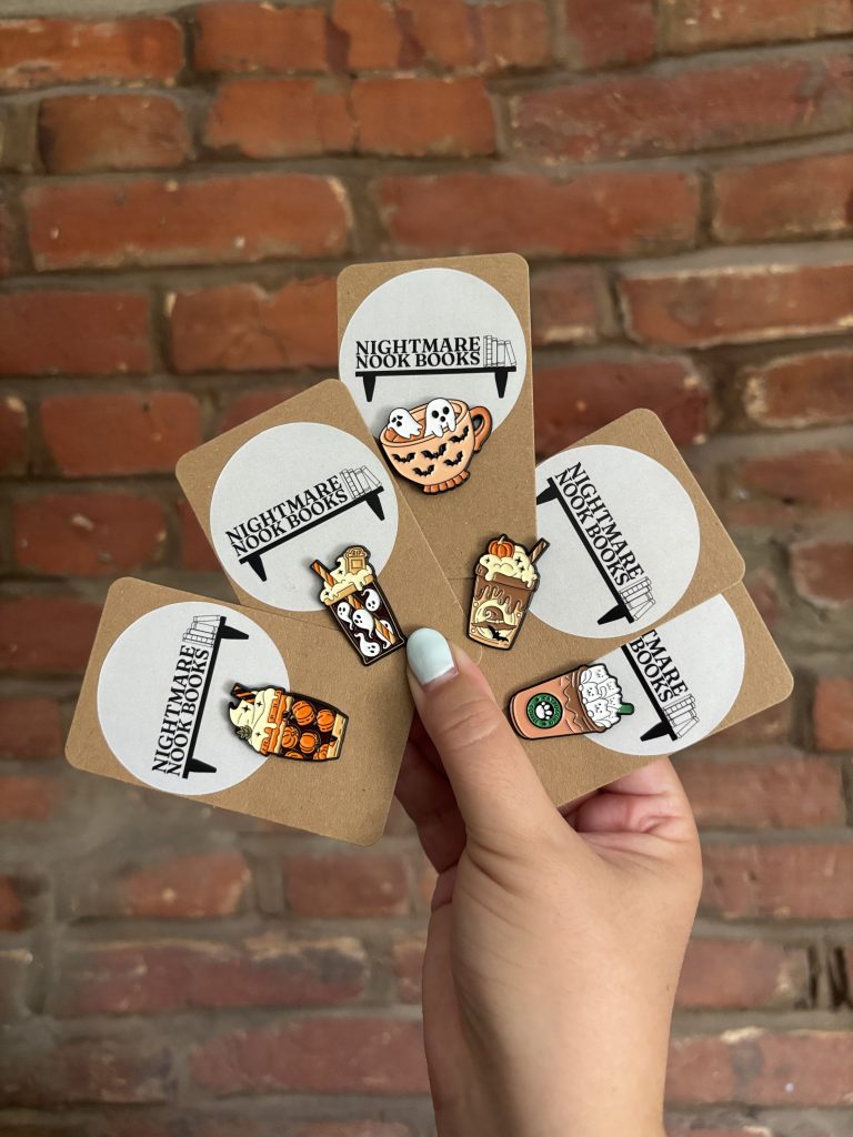 Spooky Drinks Enamel Pins Collection