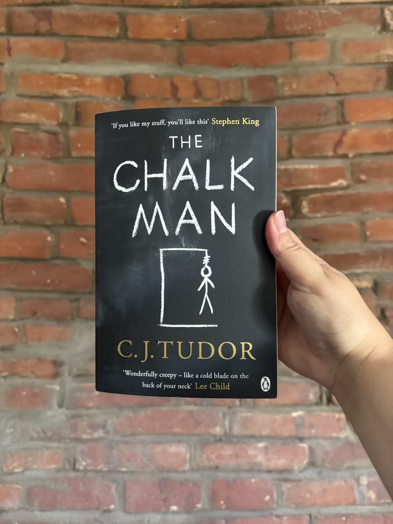 C.J. Tudor’s The Chalk Man psychological thriller paperback book cover