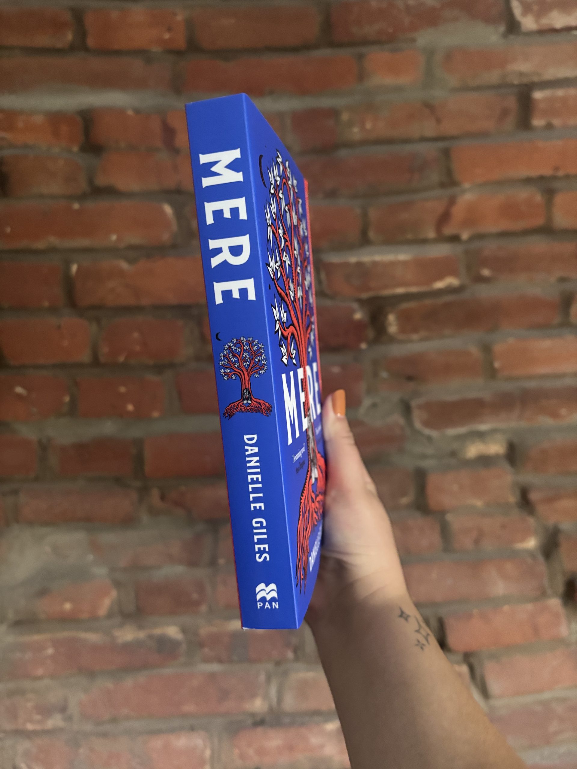 Spine of Mere by Danielle Giles.