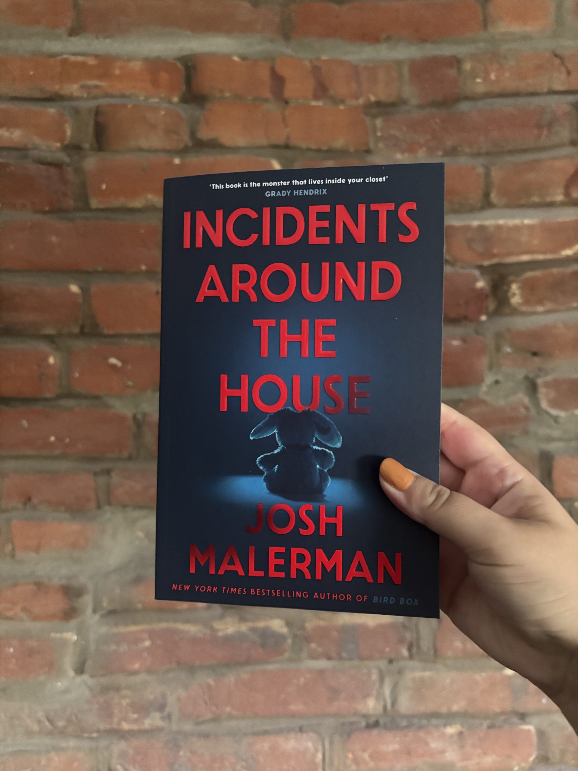 Front cover of Incidents Around the House by Josh Malerman, a chilling supernatural horror novel.