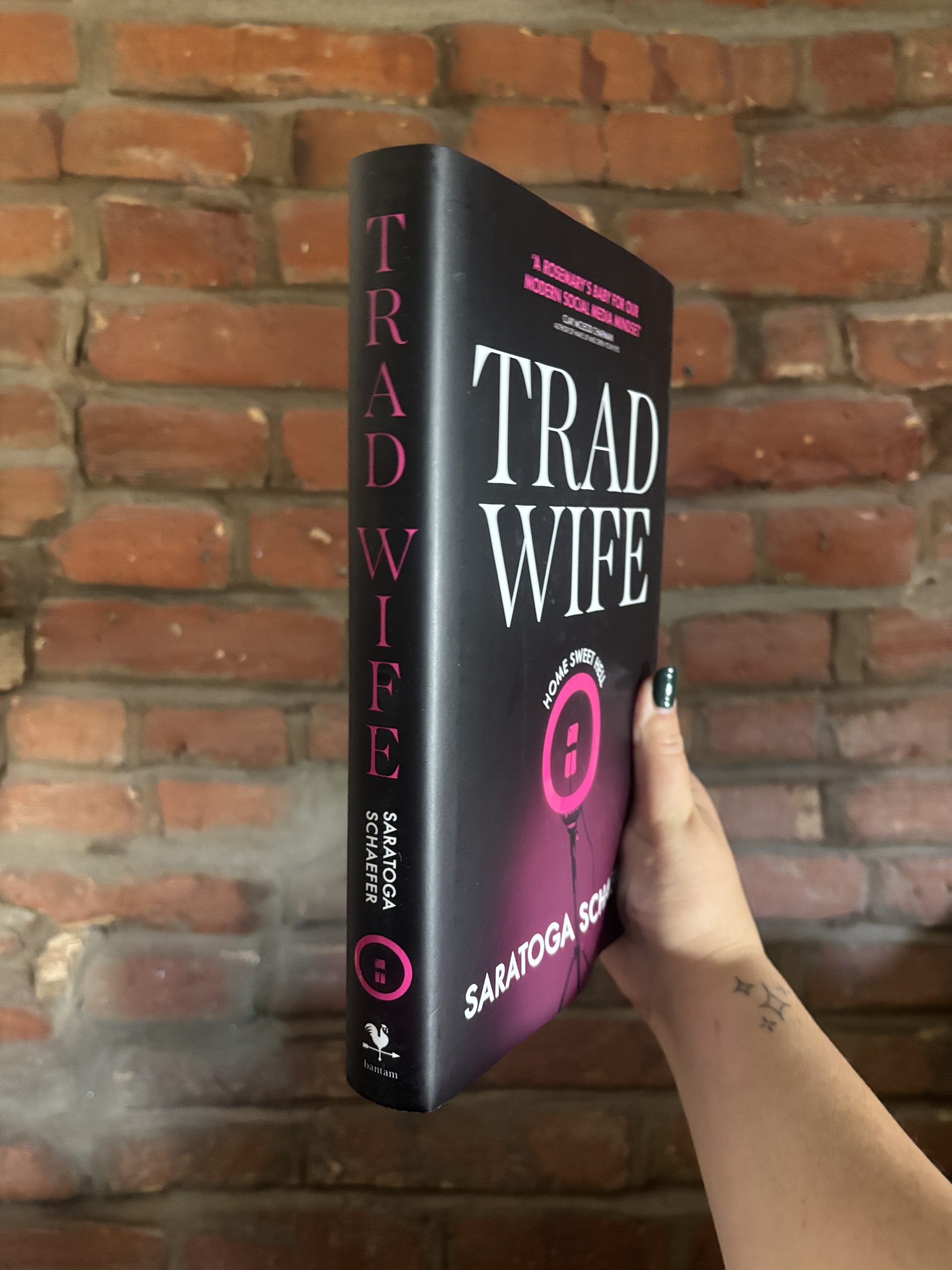 Trad Wife by Saratoga Schaefer book spine