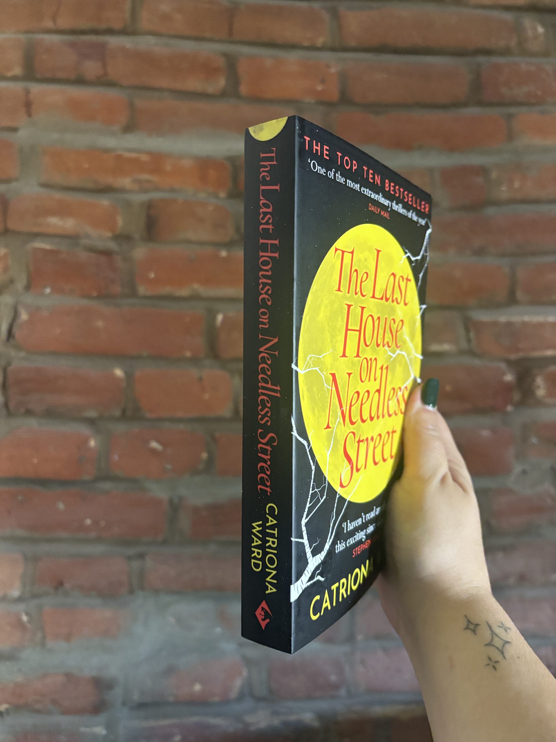 The Last House on Needless Street by Catriona Ward book spine