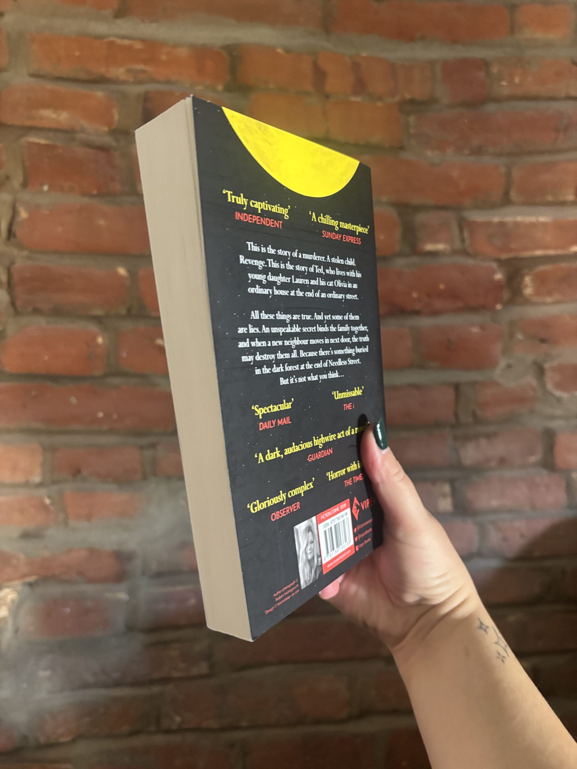 The Last House on Needless Street by Catriona Ward book edge